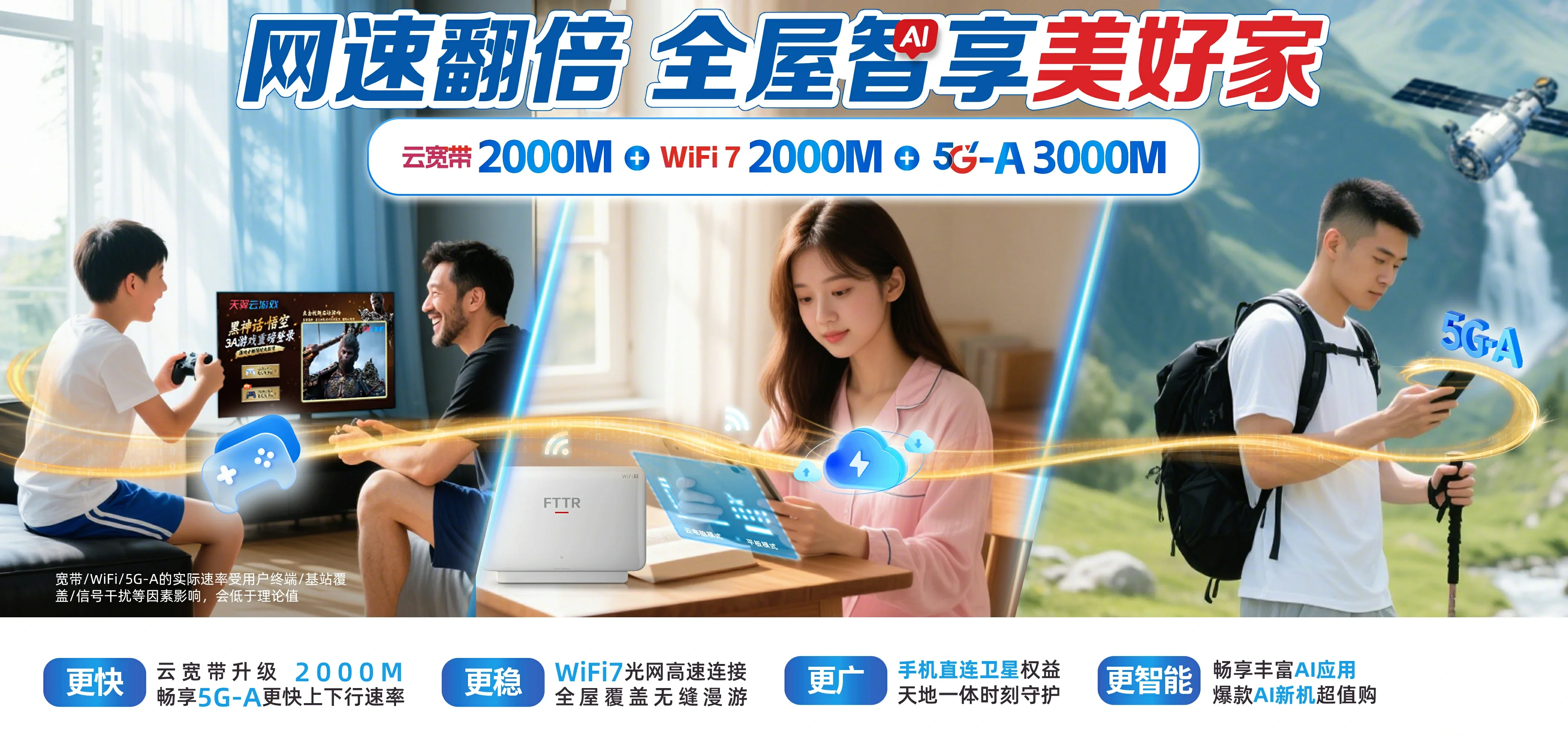 中国电信 国营新伟农场电信宽带 宽带套餐